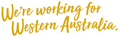 we're working for Western Australia