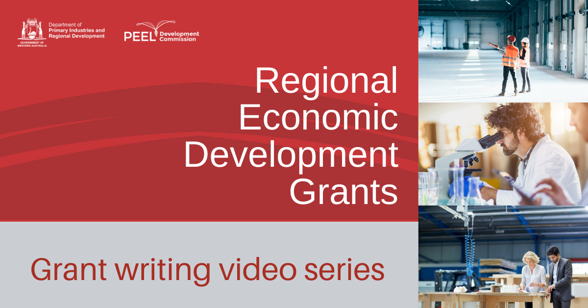 RED Grant writing video series