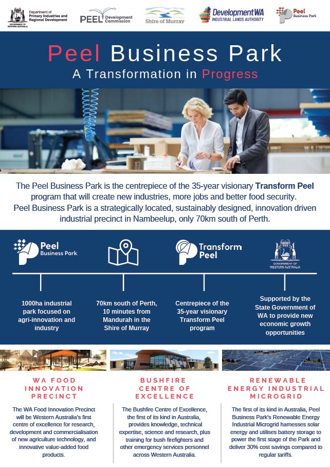 Download the Peel Business Park Snapshot flyer.